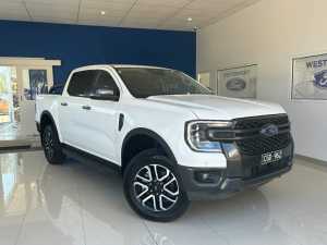 2022 Ford Ranger PY 2022MY Sport Arctic White 10 Speed Sports Automatic Double Cab Pick Up