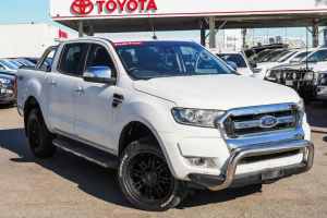2016 Ford Ranger PX MkII MY17 XLT 3.2 (4x4) White 6 Speed Automatic Dual Cab Utility