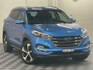 2016 Hyundai Tucson TLE Elite (AWD) Blue 7 Speed Auto Dual Clutch Wagon