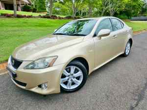 2007 LEXUS IS250 SPORTS LUXURY*** 1 FEMALE OWNER SINCE NEW** SUNROOF** TAN LEATHER** REGO & RWC!! 