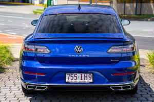 2022 Volkswagen Arteon 3H MY23 206TSI Sedan DSG 4MOTION R-Line Blue 7 Speed Greenslopes Brisbane South West Preview