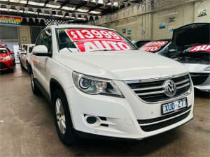 2010 Volkswagen Tiguan 5N MY10 103TDI 4MOTION White 6 Speed Sports Automatic Wagon Mordialloc Kingston Area Preview