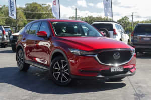 2018 Mazda CX-5 KF4W2A Akera SKYACTIV-Drive i-ACTIV AWD Red 6 Speed Sports Automatic Wagon