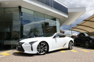 2017 Lexus LC URZ100R LC500 White 10 Speed Sports Automatic Coupe