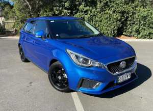 2021 MG MG3 SZP1 MY21 Excite Blue 4 Speed Automatic Hatchback