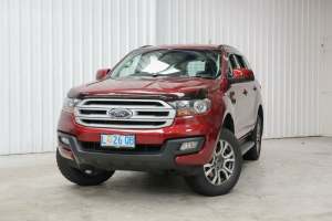 2017 Ford Everest UA Ambiente Red 6 Speed Sports Automatic SUV