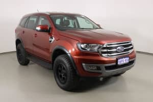 2018 Ford Everest UA II MY19 Trend (4WD 7 Seat) Red 6 Speed Automatic SUV