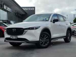 2023 Mazda CX-5 KF4W2A D35 SKYACTIV-Drive i-ACTIV AWD Touring Active White 6 Speed Sports Automatic