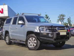 2013 Volkswagen Amarok 2H MY14 TDI420 4Motion Perm Silver 8 Speed Automatic Utility Beaudesert Ipswich South Preview