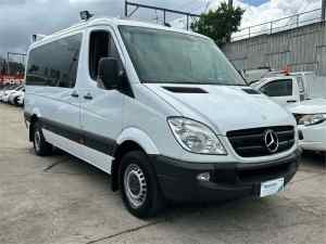 2013 Mercedes-Benz Sprinter NCV3 MY14 319CDI Low Roof MWB 7G-Tronic White 7 Speed Sports Automatic