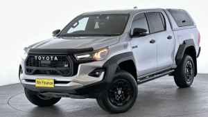 2023 Toyota Hilux GUN126R GR Sport Double Cab Silver, Chrome 6 Speed Sports Automatic Utility