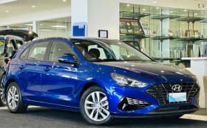 2020 Hyundai i30 PD.V4 MY21 Special Edition Blue 6 Speed Sports Automatic Hatchback