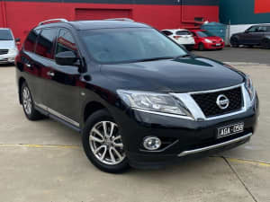 2015 Nissan Pathfinder R52 MY15 ST-L X-tronic 2WD Black 1 Speed Constant Variable Wagon