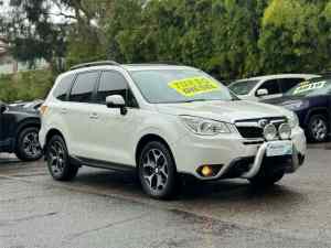 2015 Subaru Forester MY15 2.0D-S White Continuous Variable Wagon