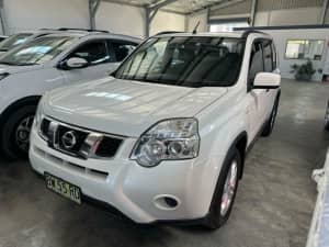 2013 Nissan X-Trail T31 Series 5 ST (FWD) White Continuous Variable Wagon