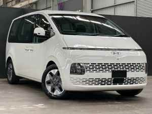 2022 Hyundai Staria US4.V1 MY22 AWD White 8 Speed Sports Automatic Wagon