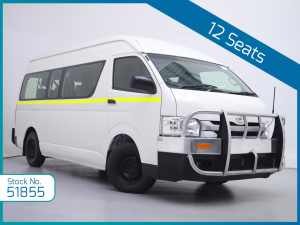 2016 Toyota HiAce KDH223R MY15 Commuter White 4 Speed Automatic Bus
