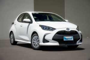 2021 Toyota Yaris Mxpa10R Ascent Sport White Constant Variable Hatchback