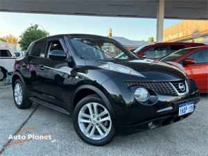 2014 Nissan Juke F15 ST (FWD) Black Continuous Variable Wagon