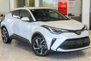 2022 Toyota C-HR NGX10R Koba S-CVT 2WD Frosted White 7 Speed Constant Variable Wagon