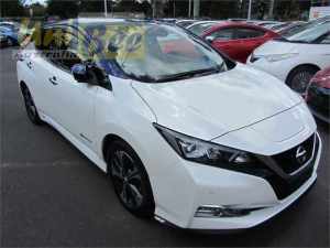 2018 Nissan Leaf ZE1 G Pearl White Reduction Gear Hatchback Dandenong Greater Dandenong Preview