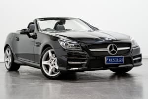 2012 Mercedes-Benz SLK250 BlueEFFICIENCY R172 Black 7 Speed Automatic G-Tronic Convertible