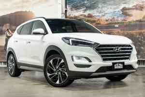 2019 Hyundai Tucson TL3 MY19 Highlander AWD White 8 Speed Sports Automatic Wagon Plympton West Torrens Area Preview