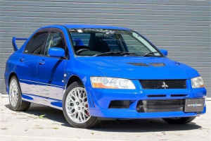 2001 Mitsubishi Lancer CT 9A Evolution VII Blue 6 Speed Manual Sedan