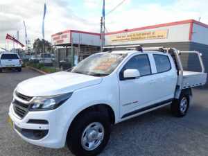 2019 Holden Colorado RG MY19 LS (4x4) (5Yr) White 6 Speed Automatic Crew Cab Chassis Sandgate Newcastle Area Preview