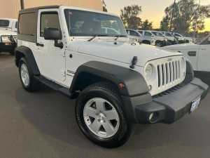2018 Jeep Wrangler JK MY18 Sport White 5 Speed Automatic Softtop