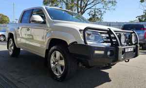 2018 Volkswagen Amarok 2H MY18 TDI550 4MOTION Perm Sportline White 8 Speed Automatic Utility Cardiff Lake Macquarie Area Preview