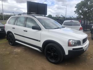 2005 Volvo XC90 2.5T White 5 Speed Automatic Geartronic Wagon Hoppers Crossing Wyndham Area Preview