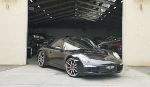 2012 Porsche 911 991 Carrera S PDK Black 7 Speed Sports Automatic Dual Clutch Coupe