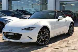 2017 Mazda MX-5 ND GT SKYACTIV-Drive White 6 Speed Sports Automatic Roadster