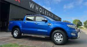 2017 Ford Ranger PX MkII XLT Super Cab Blue 6 Speed Sports Automatic Utility