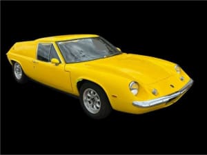 1968 Lotus Europa S2 Yellow 4 Speed Manual Coupe