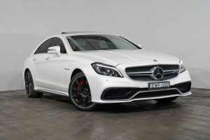 2015 Mercedes-Benz CLS63 S 218 MY15 AMG White 7 Speed Automatic G-Tronic Coupe