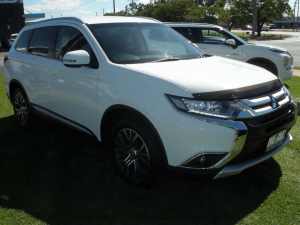 2016 Mitsubishi Outlander ZK MY16 LS 4WD White 6 Speed Constant Variable Wagon Shepparton Shepparton City Preview