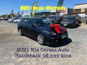 2021 Kia Cerato BD MY21 GT Safety Pack Blue 7 Speed Auto Dual Clutch Hatchback Archerfield Brisbane South West Preview