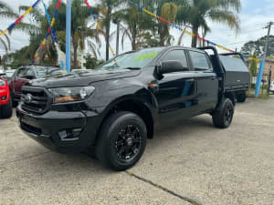 2019 Ford Ranger PX MkIII 2019.75MY XL Hi-Rider Black 6 Speed Sports Automatic Double Cab Chassis