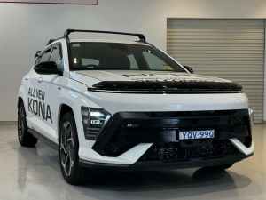 2023 Hyundai Kona SX2.V1 MY24 N Line AWD Atlas White 8 Speed Sports Automatic Wagon
