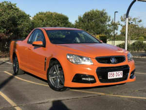 2013 Holden Ute VF MY14 SV6 Ute Orange 6 Speed Sports Automatic Utility