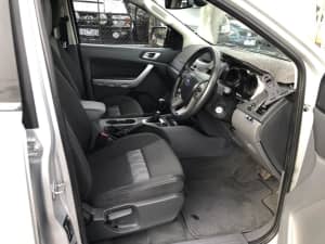 2015 Ford Ranger PX XLT Silver Automatic Double Cab