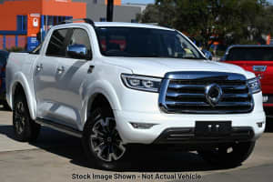 2023 GWM Ute NPW Cannon-X Pearl White 8 Speed Sports Automatic Utility