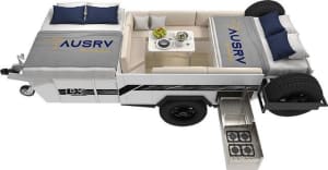 AUSRV by MDC LX DOUBLE OFF ROAD CAMPER TRAILER