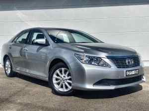 2013 Toyota Aurion GSV50R AT-X Silver 6 Speed Sports Automatic Sedan Cardiff Lake Macquarie Area Preview