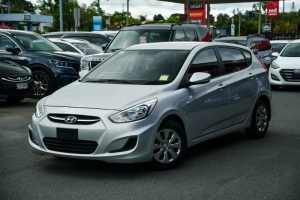 2015 Hyundai Accent RB3 MY16 Active Silver 6 Speed Constant Variable Hatchback