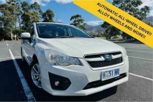 2014 Subaru Impreza G4 MY14 2.0i Lineartronic AWD White 6 Speed Constant Variable Hatchback