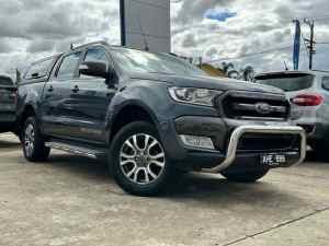 2015 Ford Ranger PX MkII Wildtrak Double Cab Grey 6 Speed Sports Automatic Utility