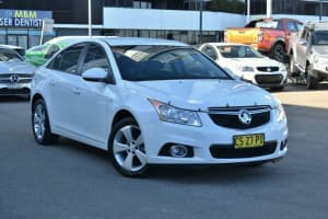 2013 Holden Cruze JH Series II Equipe Sedan 4dr Spts Auto 6sp 1.8i [MY13] White Sports Automatic